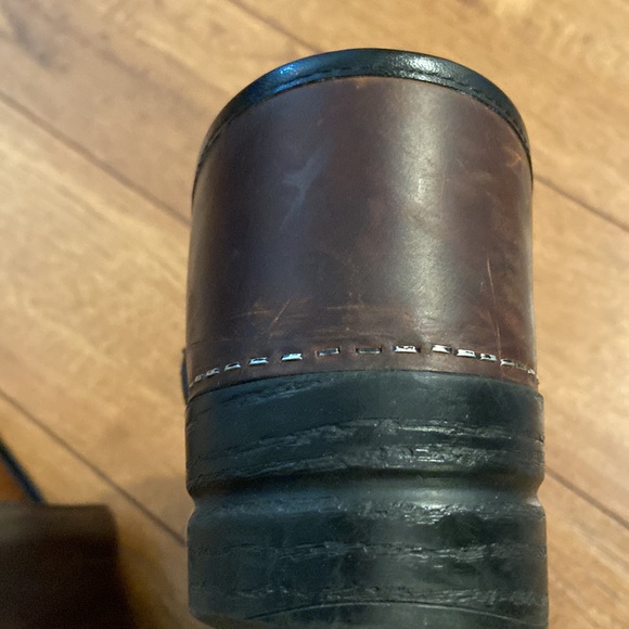 Vintage Dansko Professional Oiled Leather Clogs SZ 46 - Picture 10 of 14